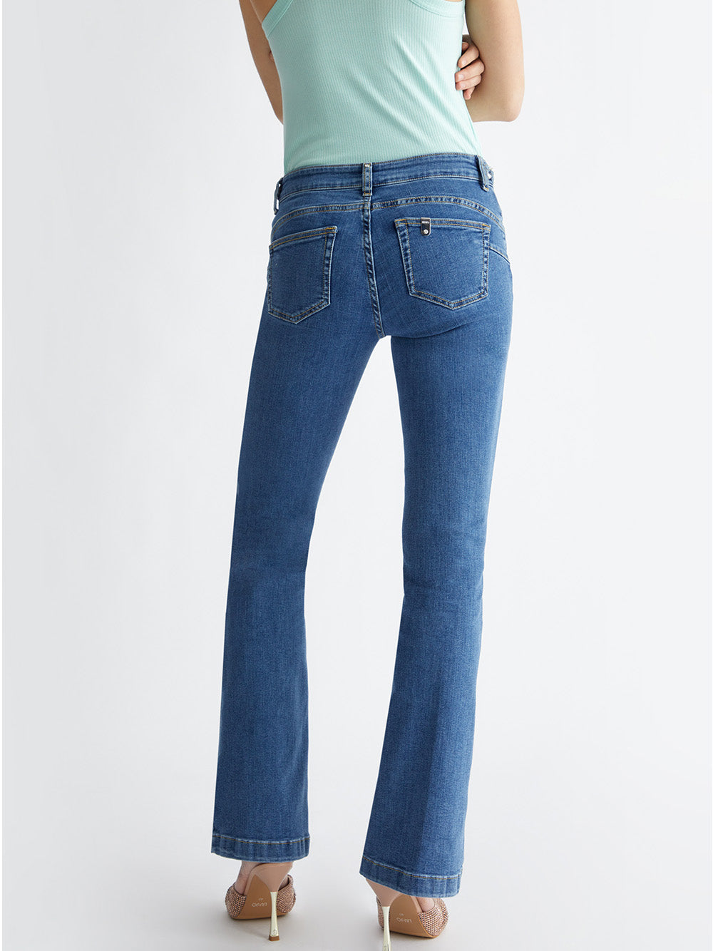 Jeans a Zampa Liu Jo da Donna - Denim