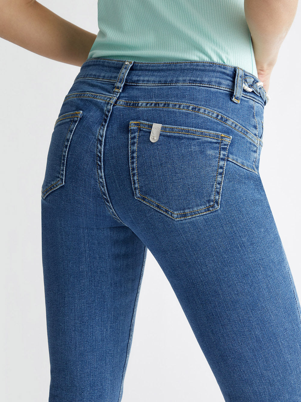 Jeans a Zampa Liu Jo da Donna - Denim