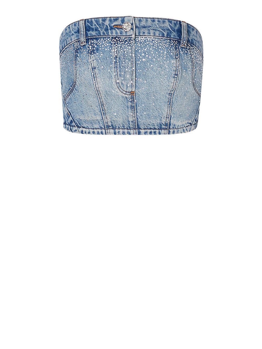 Top Liu Jo Scoop da Donna - Denim