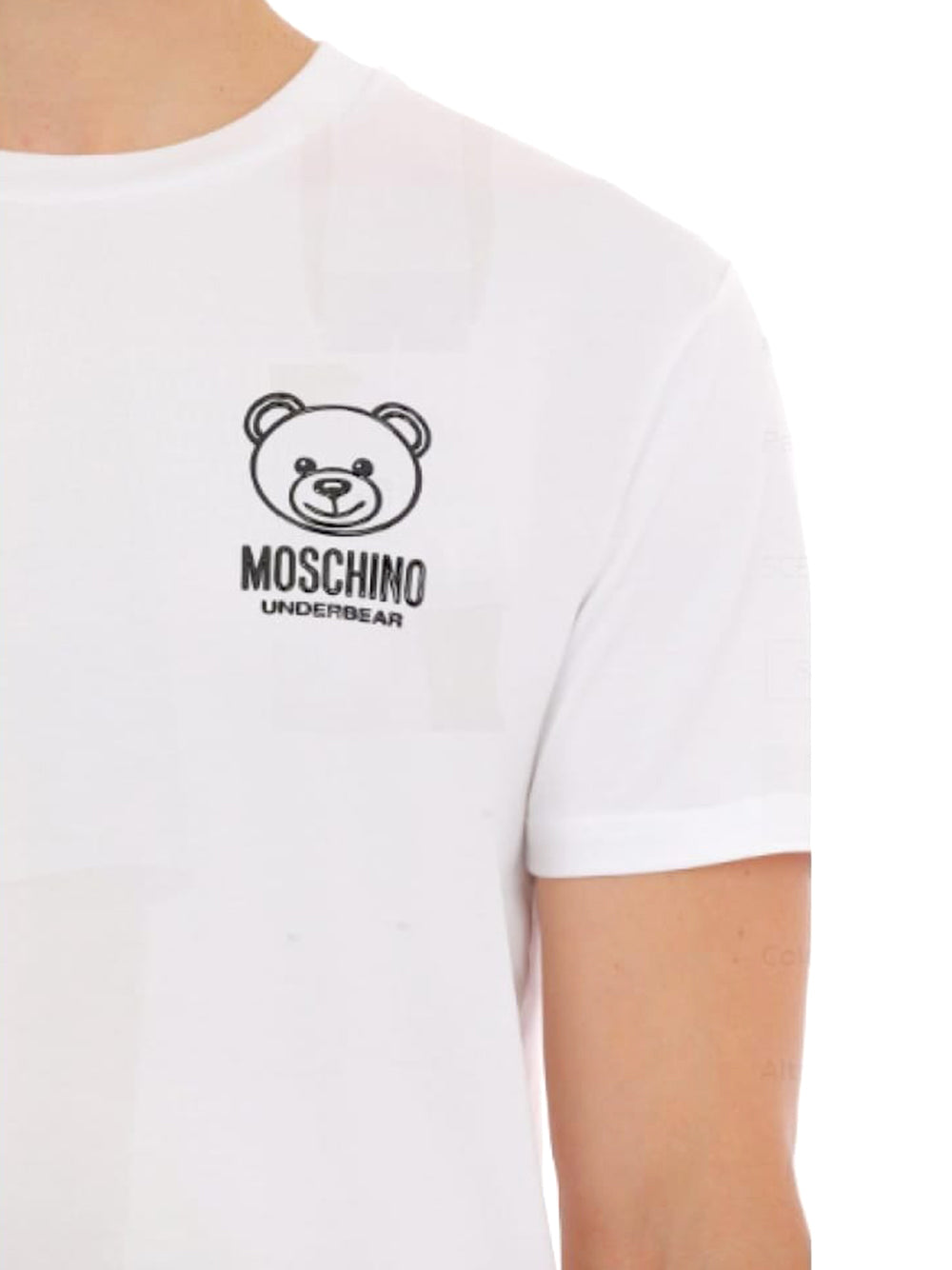 T-shirt Love Moschino da Uomo - Bianco