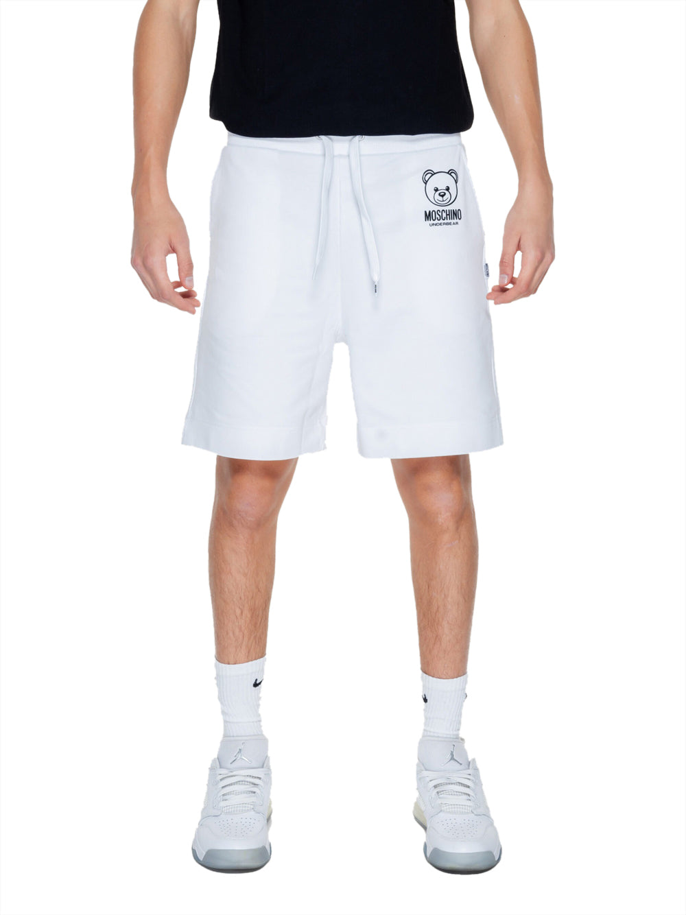 Shorts Sportivi Love Moschino da Uomo - Bianco