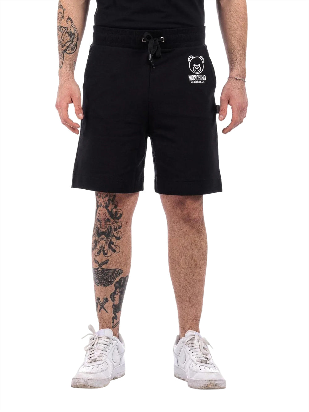 Shorts Sportivi Love Moschino da Uomo - Nero