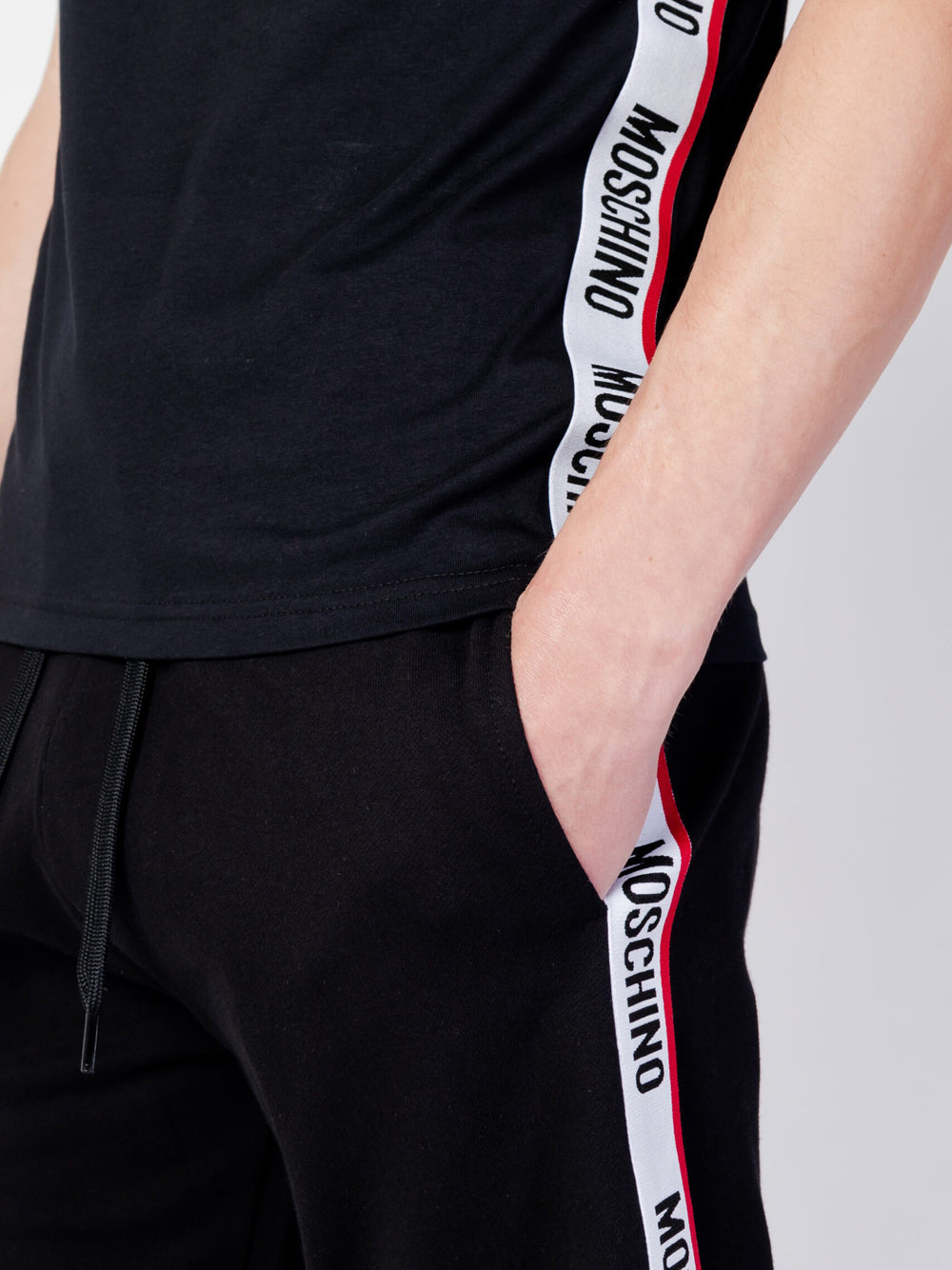 Shorts Sportivi Love Moschino da Uomo - Nero