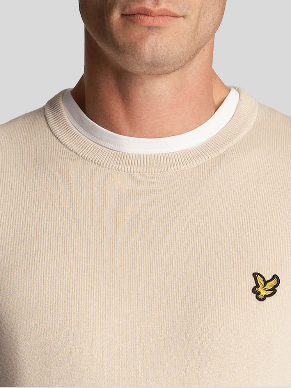 Lyle & Scott Pullover Lyle &amp; Scott da Uomo - Beige