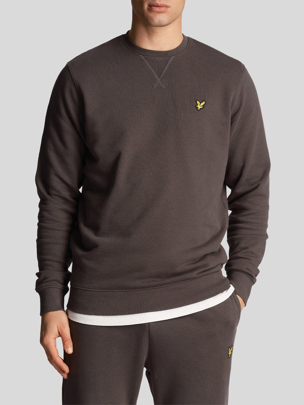 Lyle & Scott Felpa Lyle &amp; Scott da Uomo - Grigio