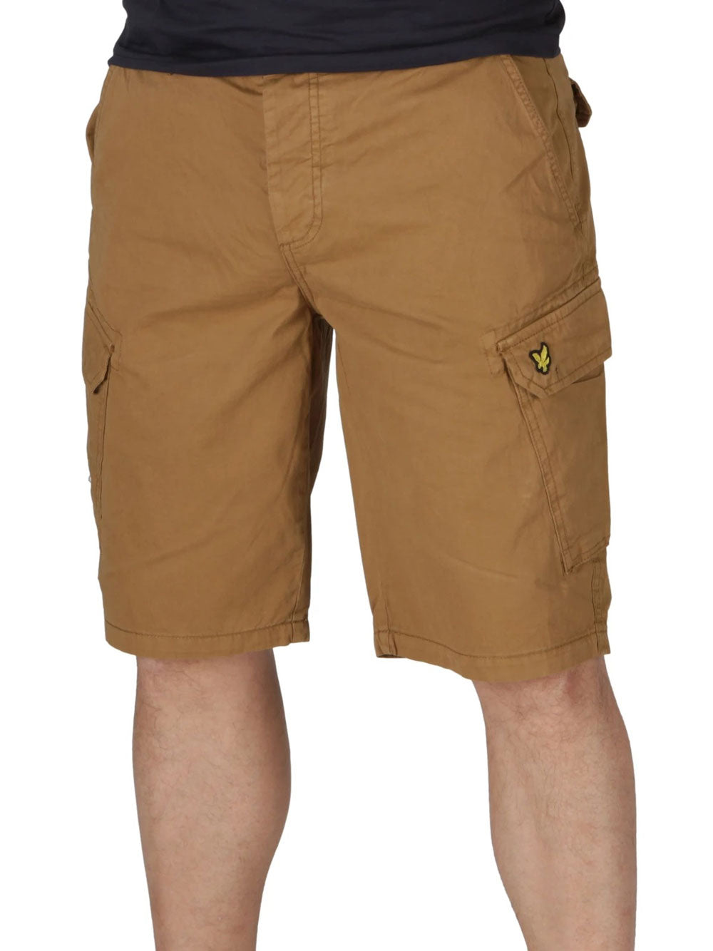 Lyle & Scott Bermuda Casual Lyle &amp; Scott Wembley Cargo da Uomo - Marrone