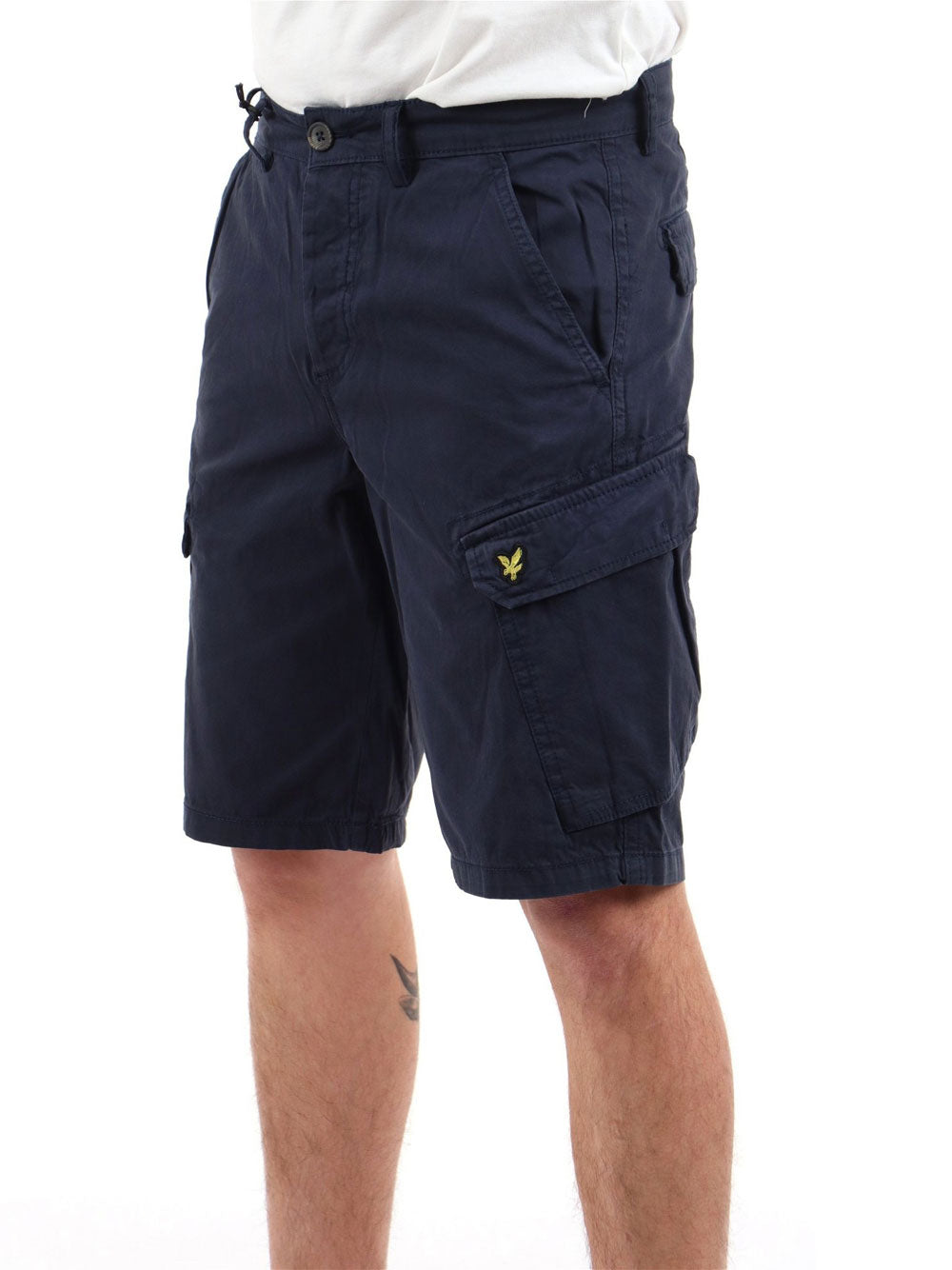 Lyle & Scott Bermuda Casual Lyle &amp; Scott Wembley Cargo da Uomo - Blu