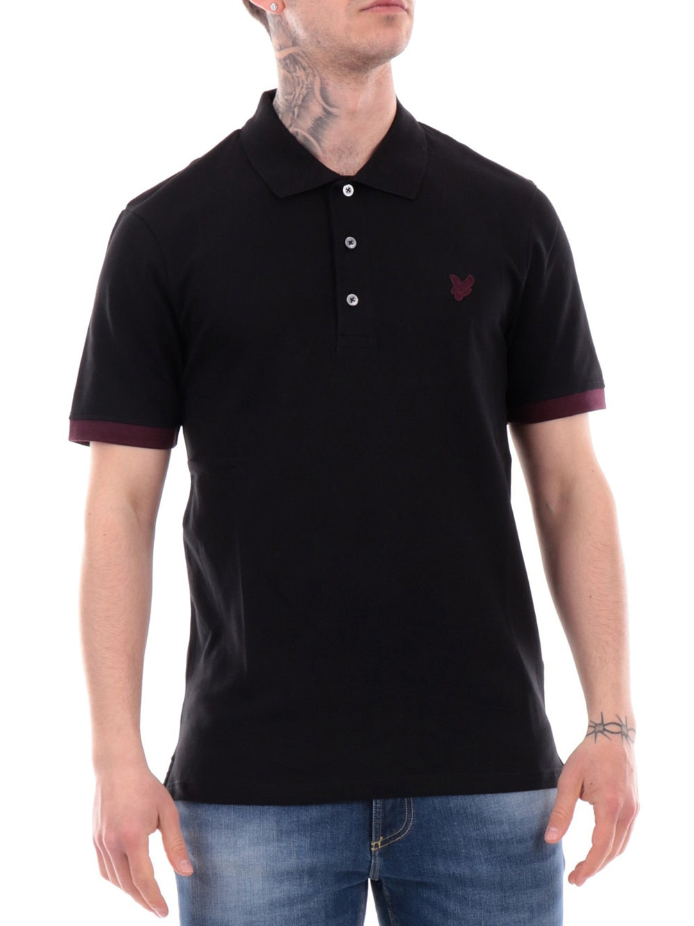 Lyle & Scott Polo Lyle &amp; Scott da Uomo - Nero