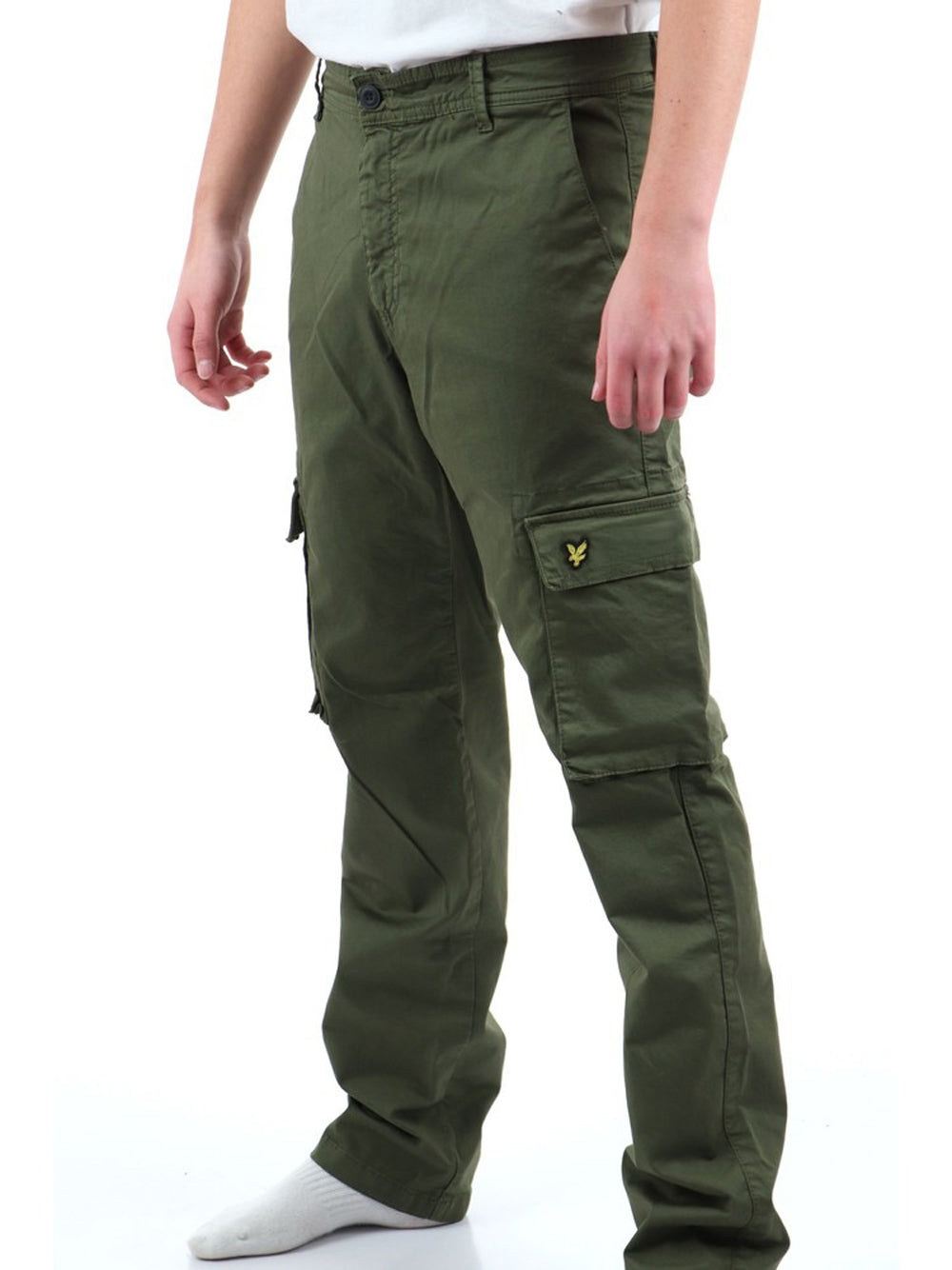 Lyle & Scott Pantalone Cargo Lyle &amp; Scott da Uomo - Verde