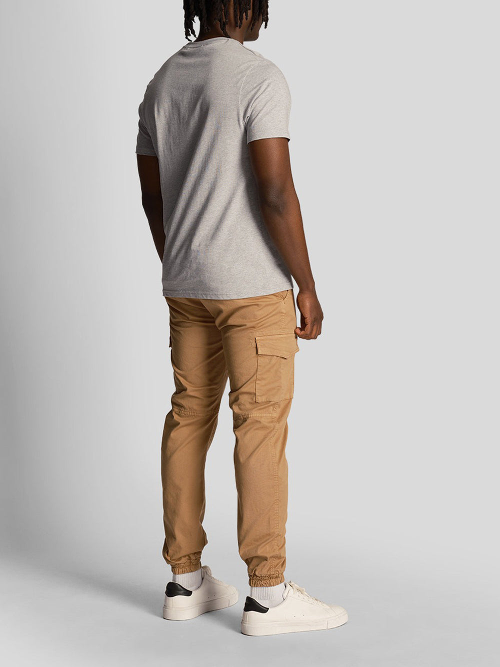 Lyle & Scott Pantalone Cargo Lyle &amp; Scott Upton Park da Uomo - Beige