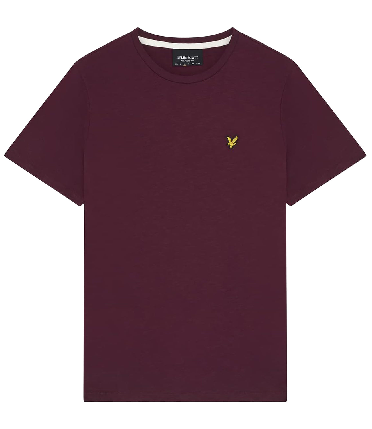 Lyle & Scott Lyle &amp; Scott T-shirt Uomo Mod. TS1804V FIAMMATA Z562 Bordeau Rosso