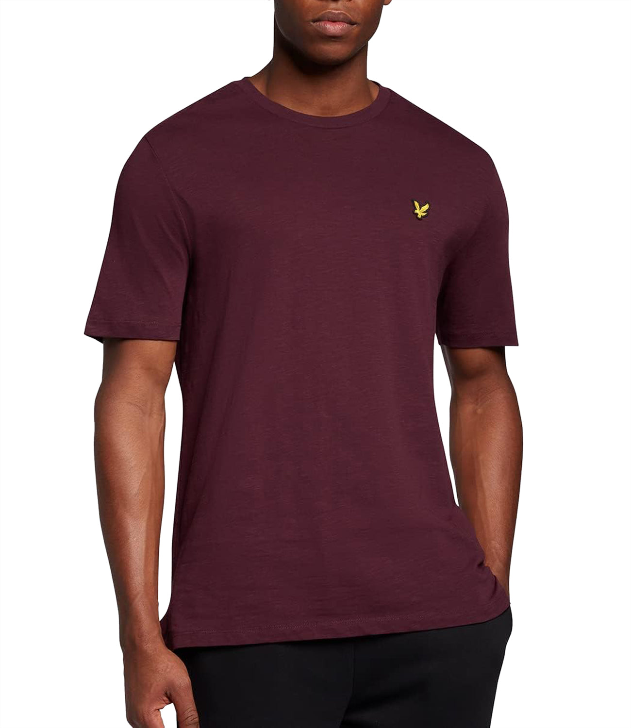 Lyle & Scott Lyle &amp; Scott T-shirt Uomo Mod. TS1804V FIAMMATA Z562 Bordeau Rosso