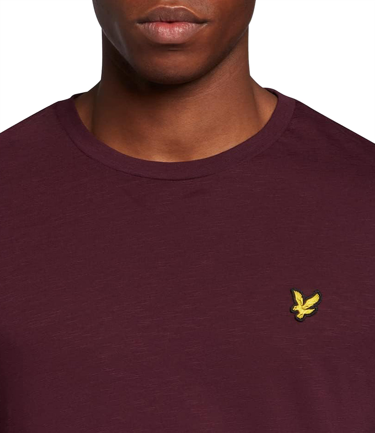 Lyle & Scott Lyle &amp; Scott T-shirt Uomo Mod. TS1804V FIAMMATA Z562 Bordeau Rosso