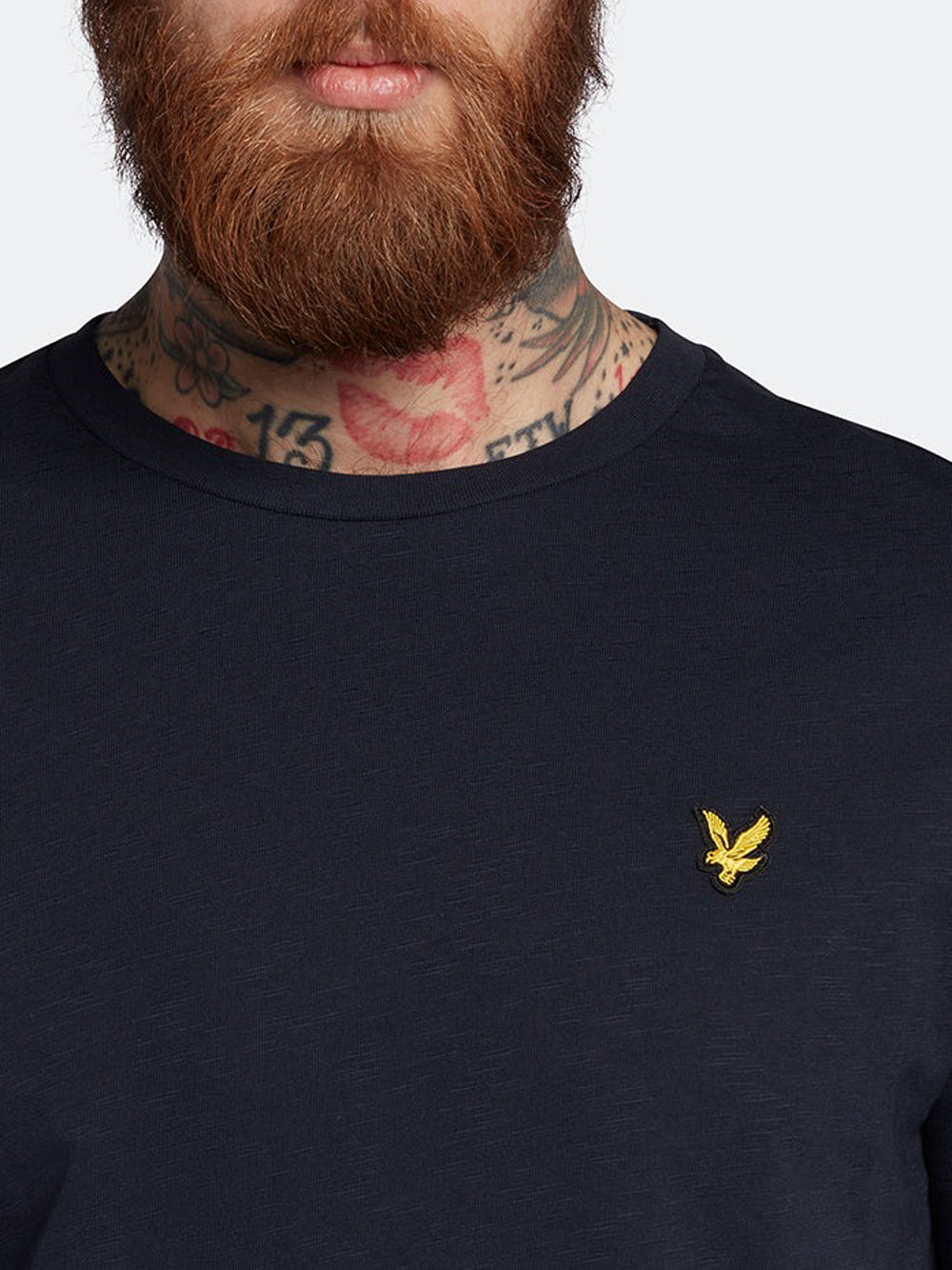 Lyle & Scott T-shirt Lyle &amp; Scott Slub da Uomo - Blu