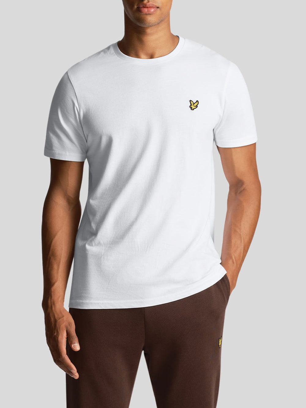 Lyle & Scott T-shirt Lyle &amp; Scott Plain da Uomo - Bianco