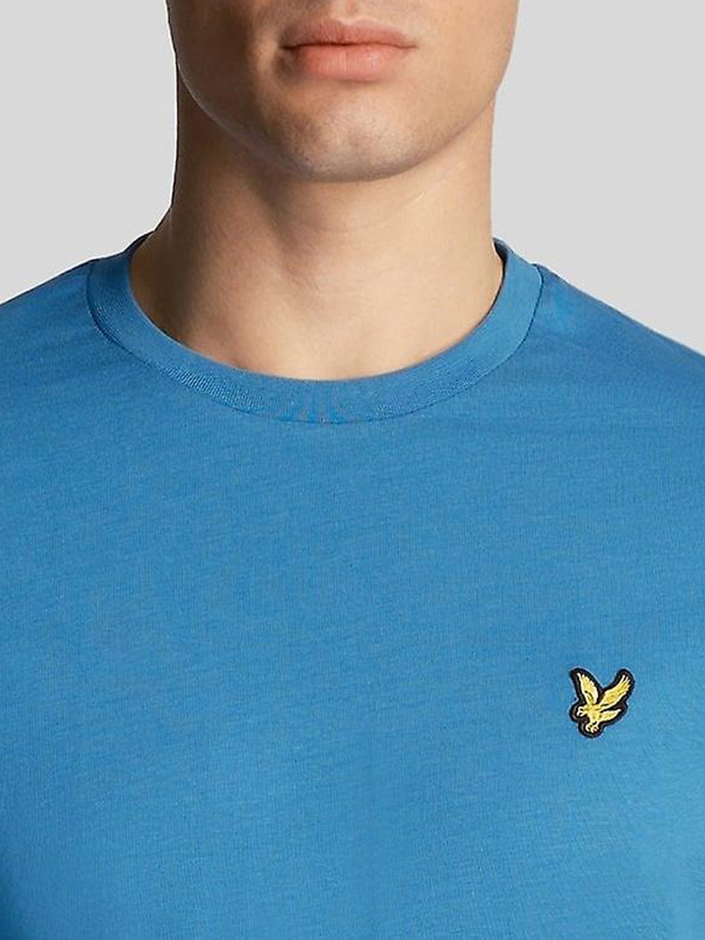 Lyle & Scott T-shirt Lyle &amp; Scott Plain da Uomo - Celeste