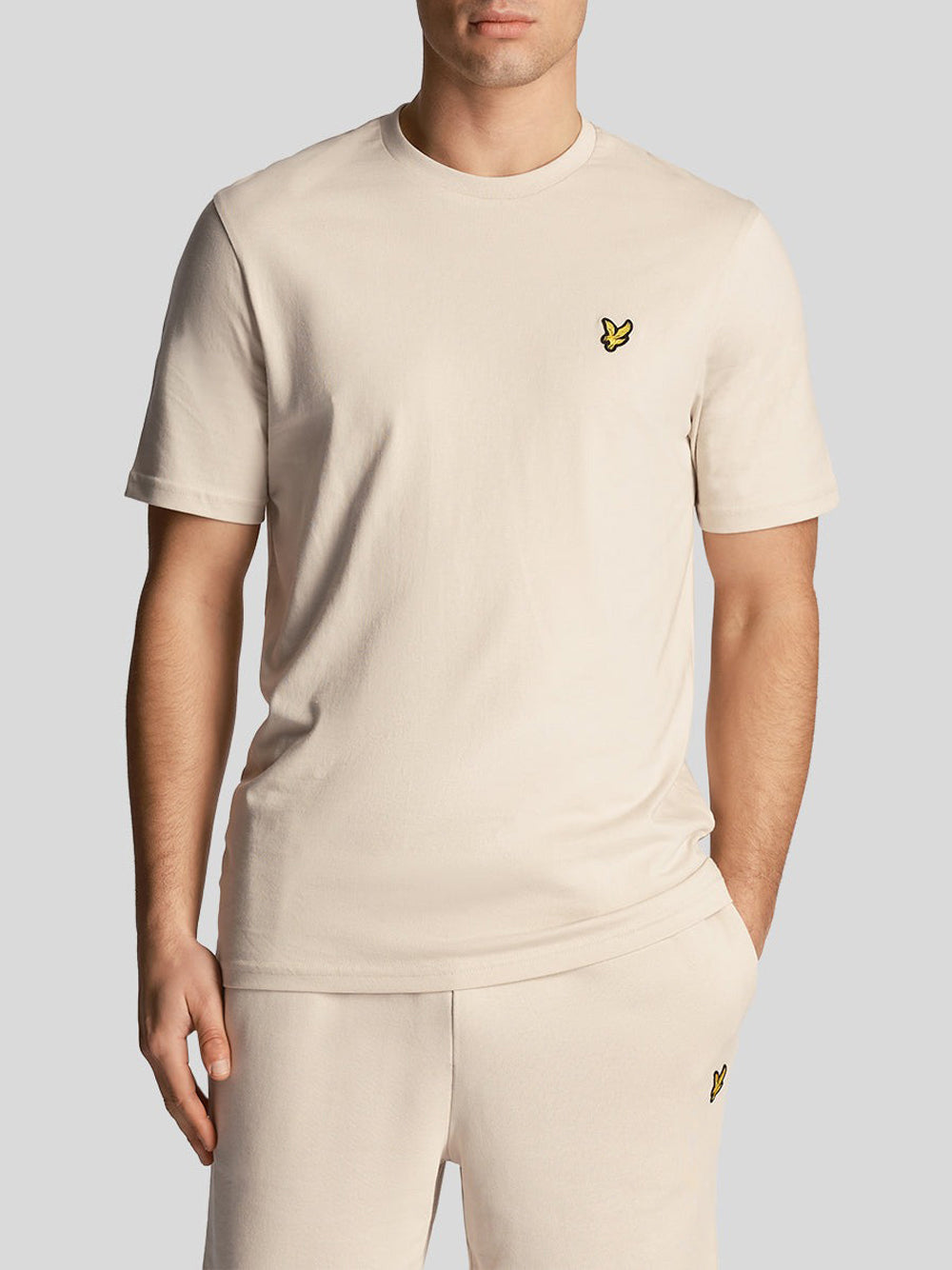 Lyle & Scott T-shirt Lyle &amp; Scott Plain da Uomo - Beige