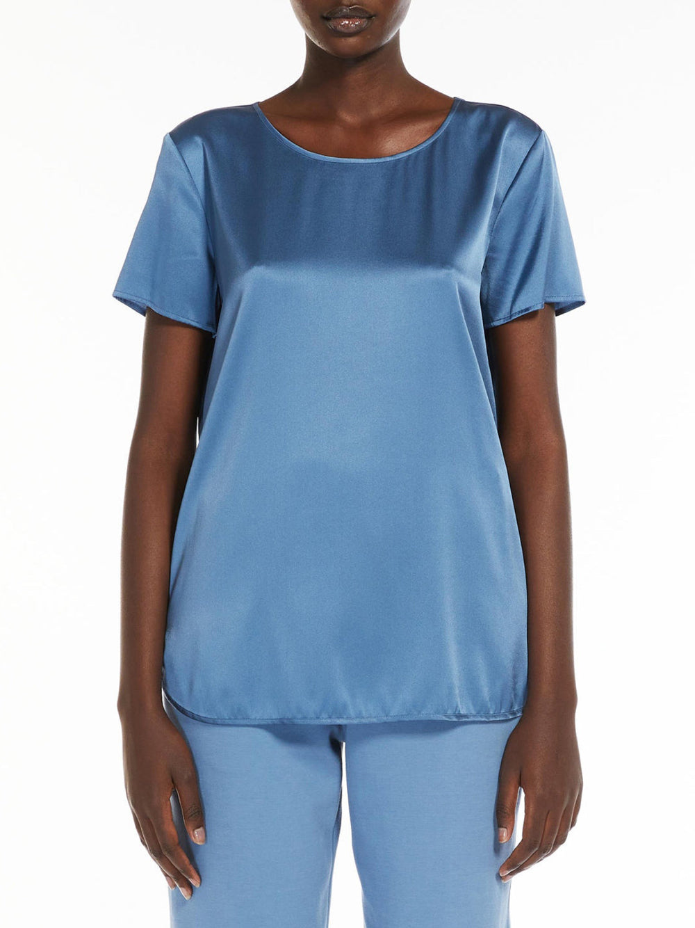 Blusa Max Mara Cortona da Donna - Blu