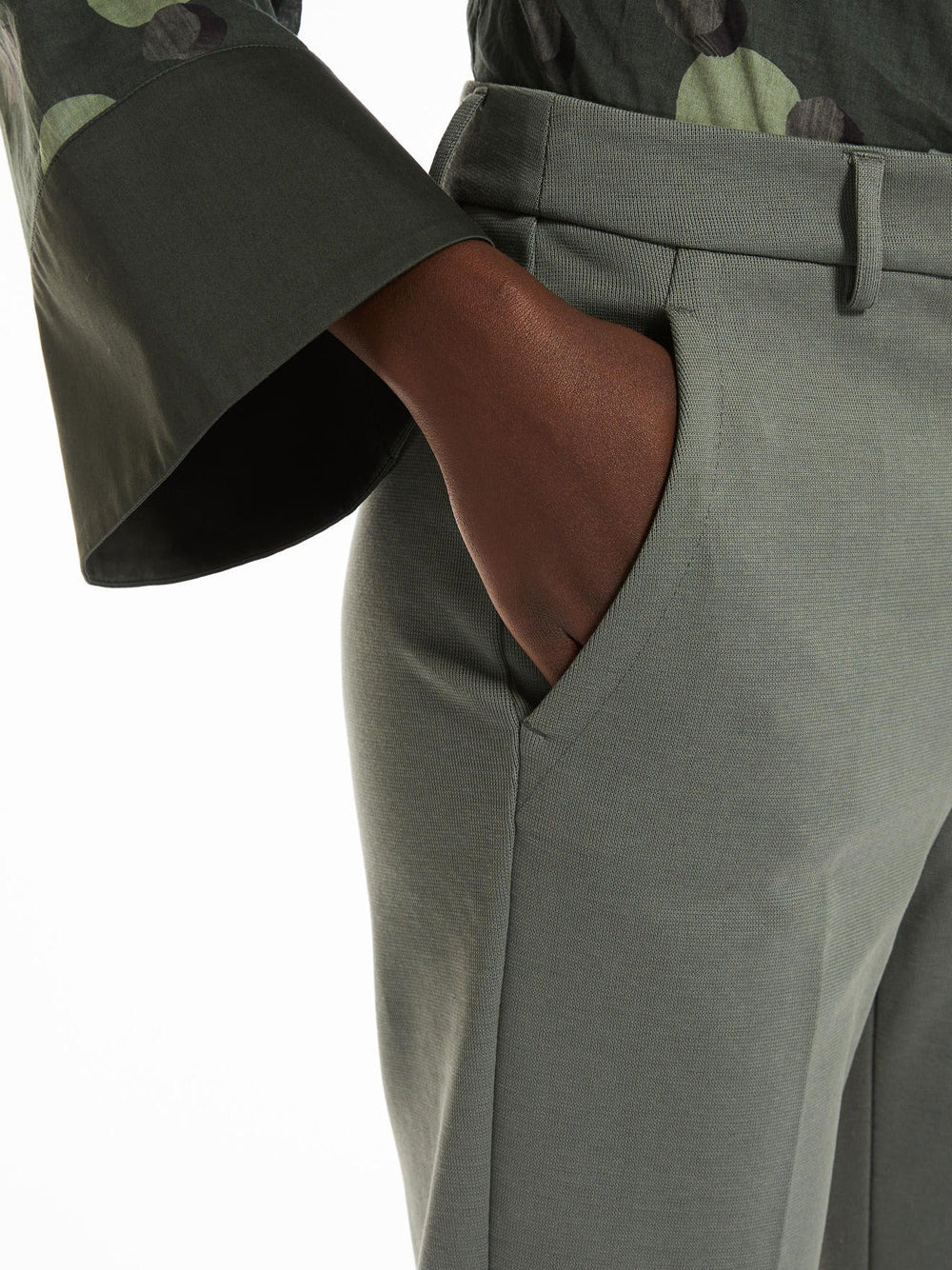 Pantalone Chino Max Mara Farad da Donna - Verde