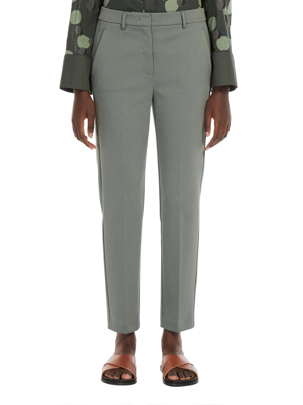 Pantalone Chino Max Mara Farad da Donna - Verde