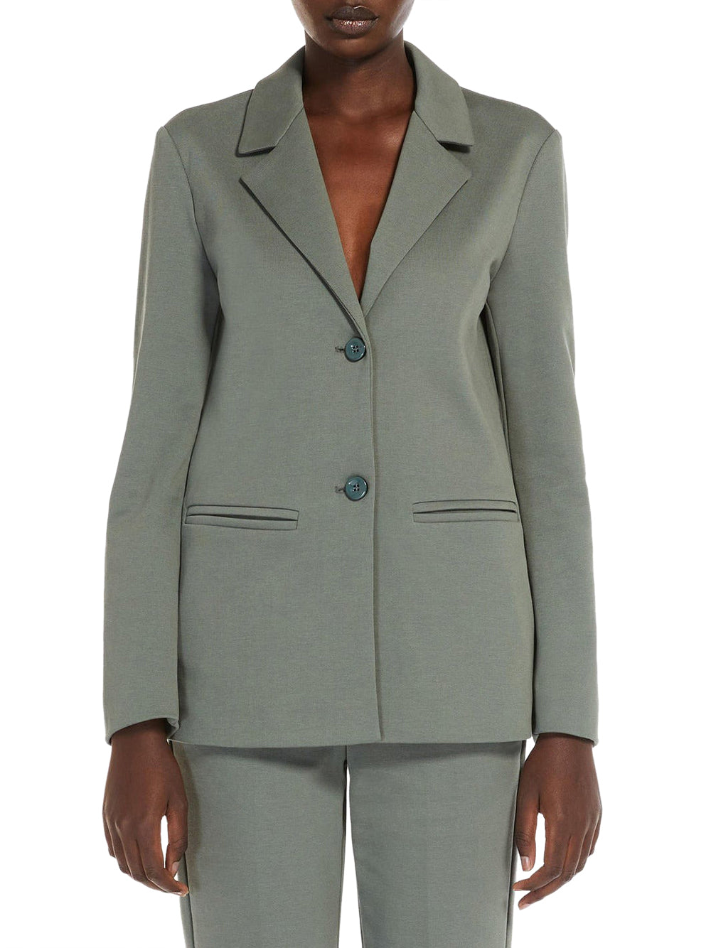 Blazer Max Mara Madera da Donna - Verde