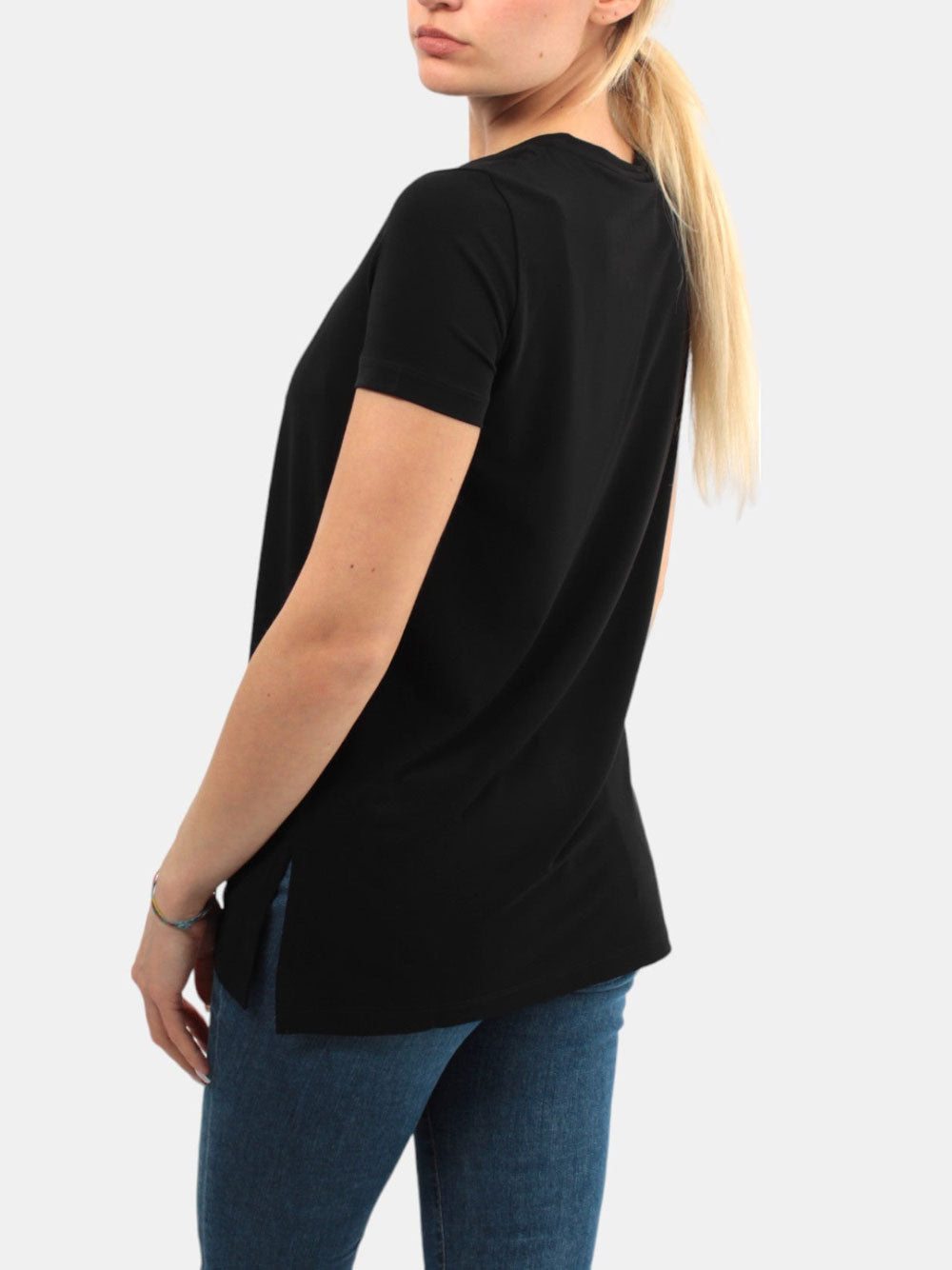 T-shirt Max Mara Colmo da Donna - Nero