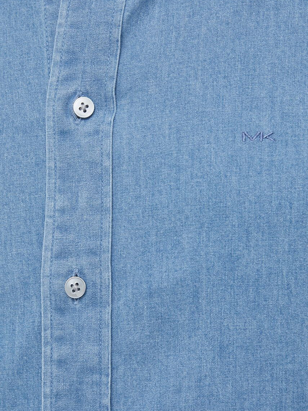 Camicia Jeans Michael Kors Real Indigo Slim da Uomo - Denim