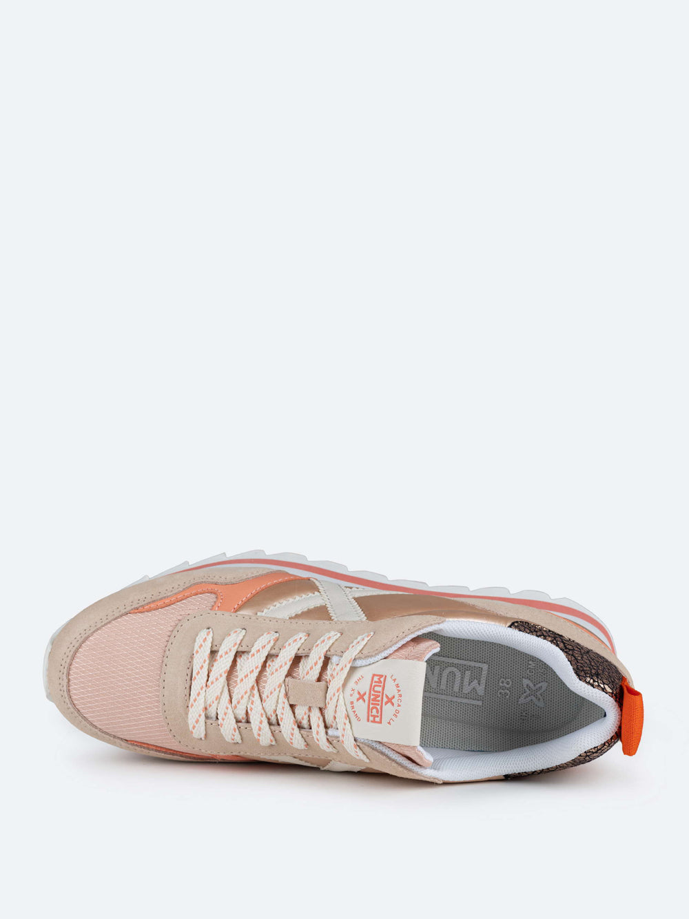 Sneakers Munich Ripple 61 da Donna - Beige