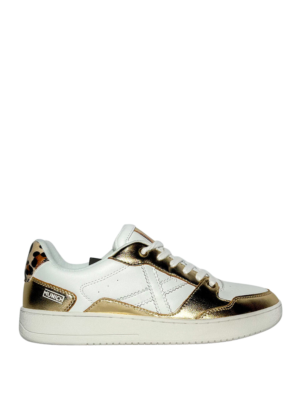 Sneakers Munich Legit Italy 75 da Donna - Oro Bianco