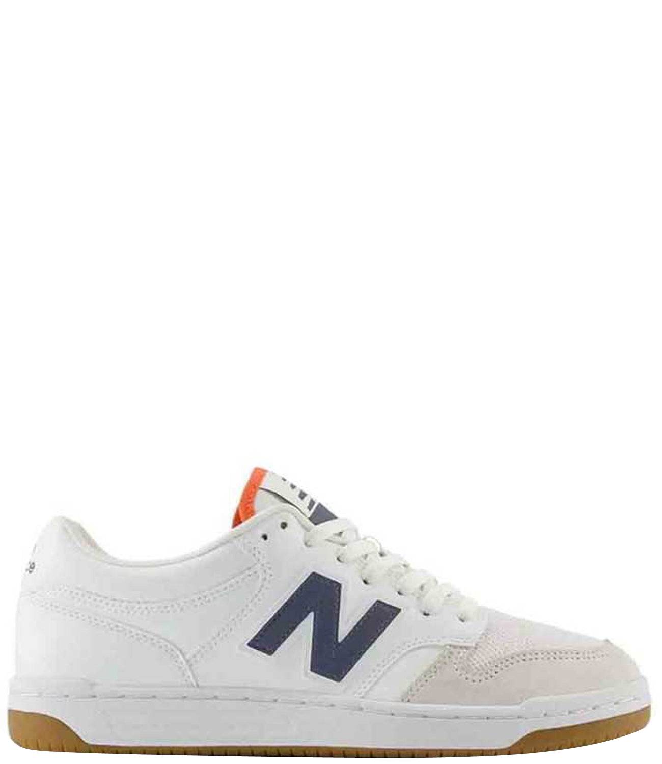 New Balance Sneakers Unisex Mod. BB480 SUEDE LFD White Bianco