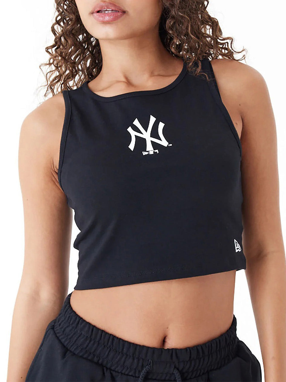 Canotta New Era New York Yankees da Donna - Nero