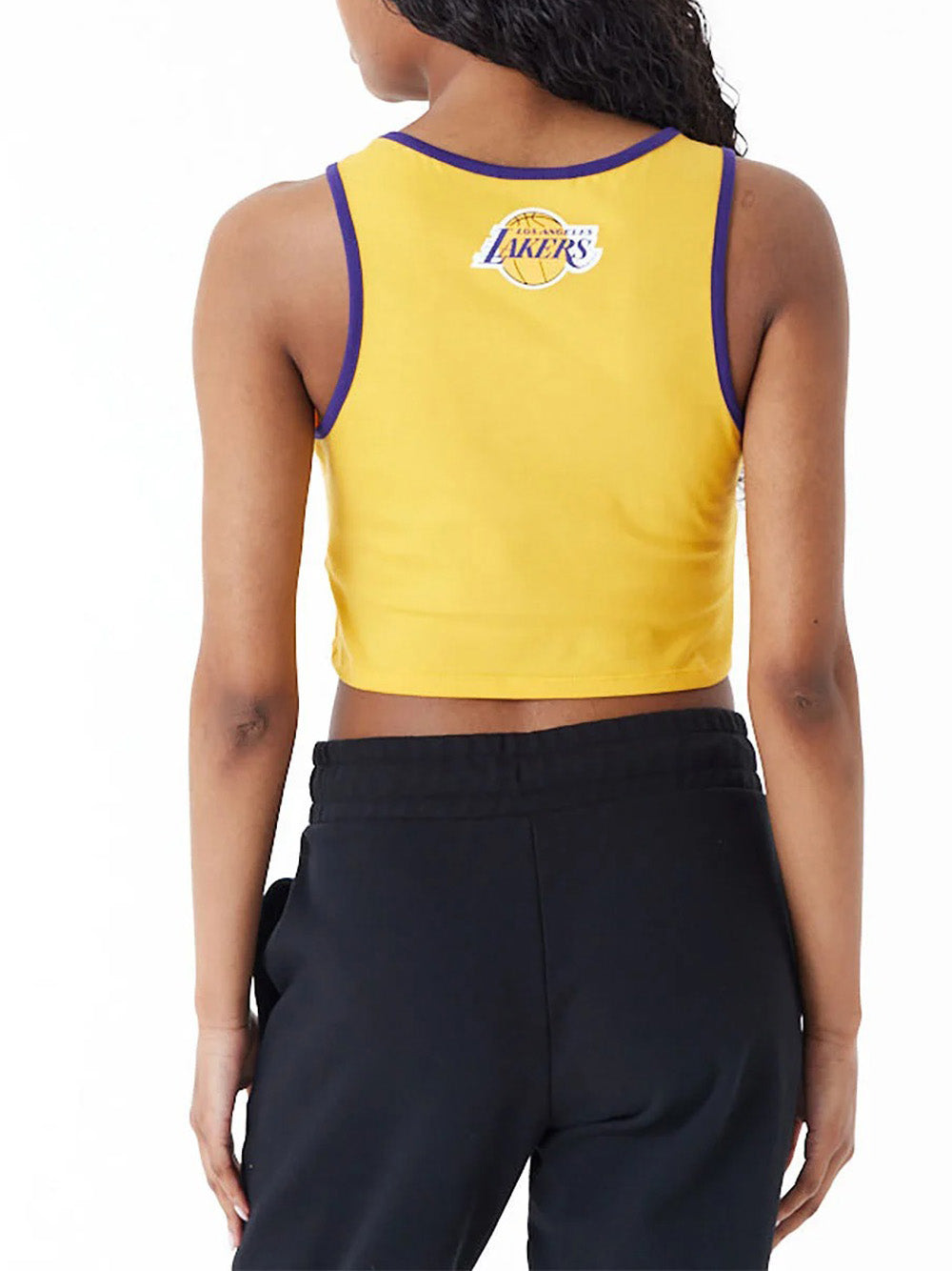 Canotta New Era Los Angeles Lakers da Donna - Giallo