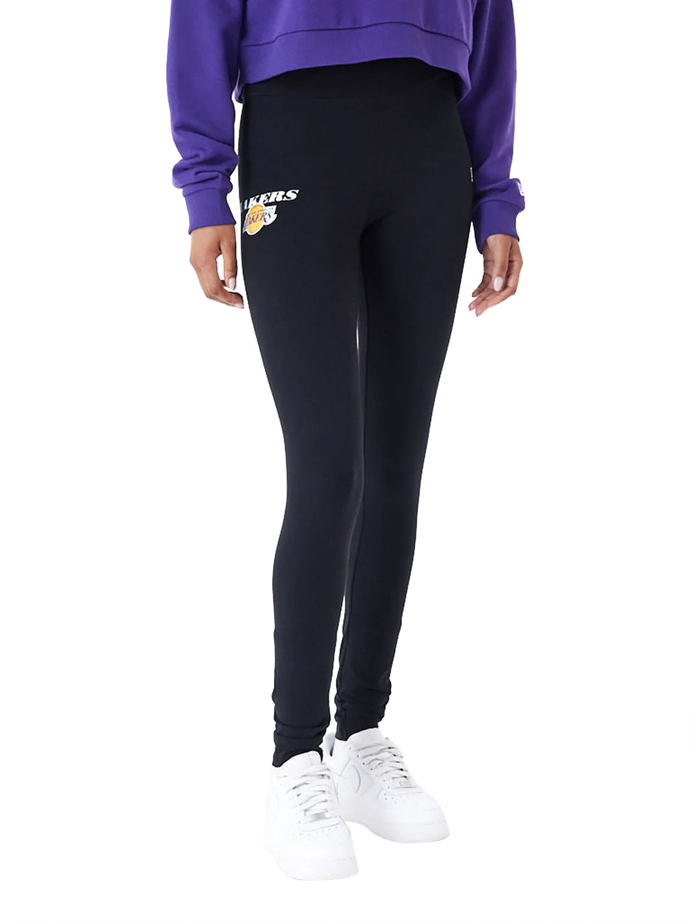 Leggings New Era Los Angeles Lakers da Donna - Nero