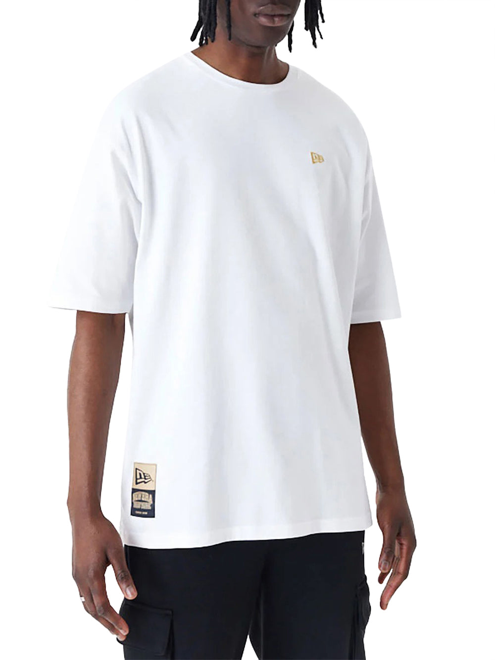 T-shirt New Era da Uomo - Bianco