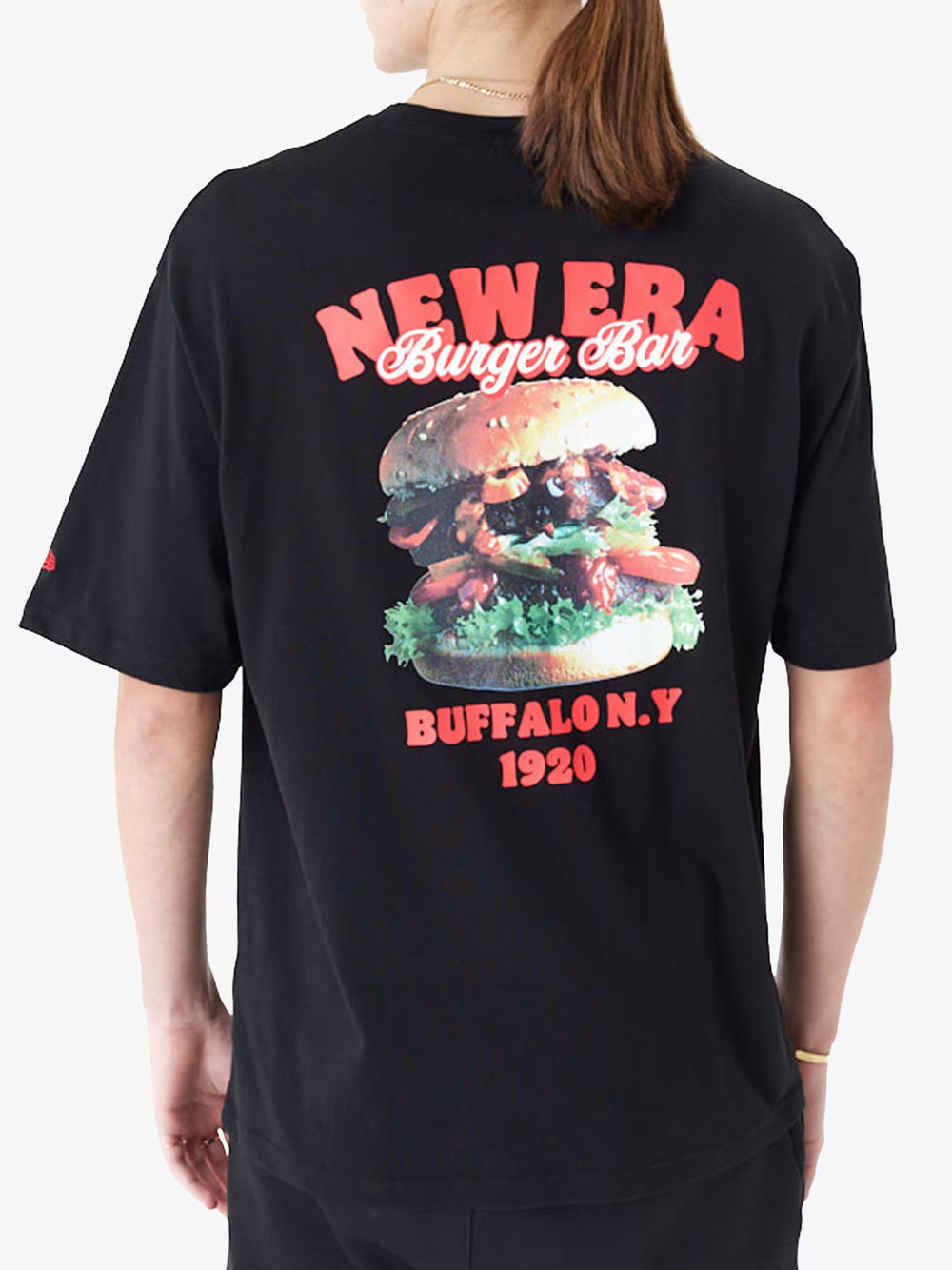 T-shirt New Era da Uomo - Nero