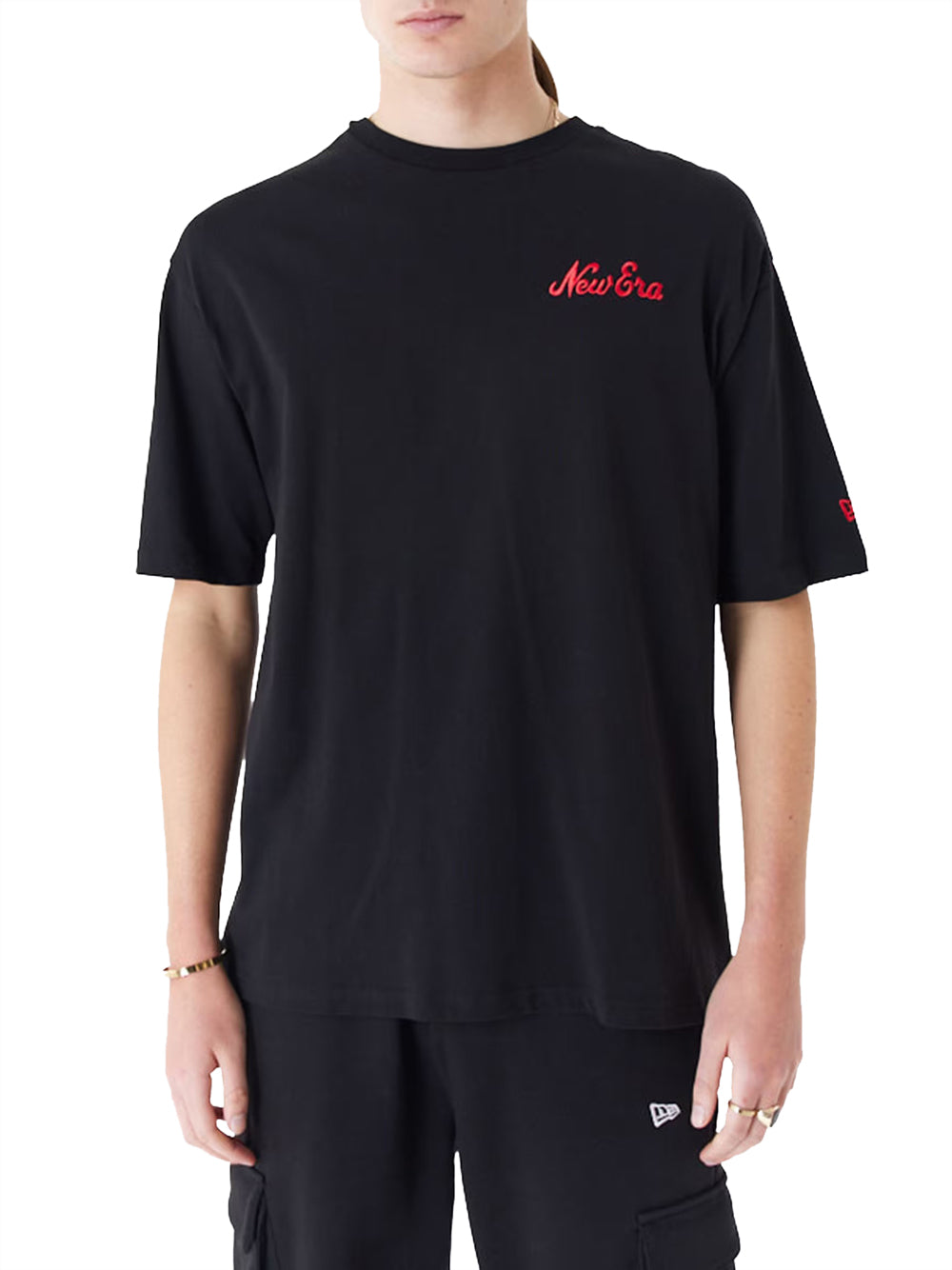 T-shirt New Era da Uomo - Nero