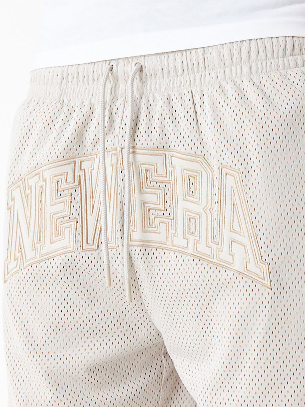 Shorts Sportivi New Era da Uomo - Beige