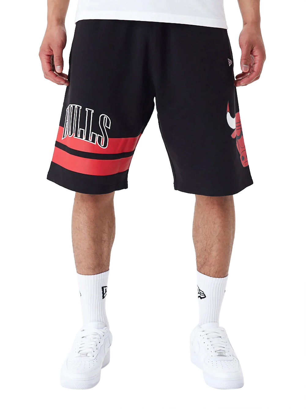 Shorts Sportivi New Era da Uomo - Nero