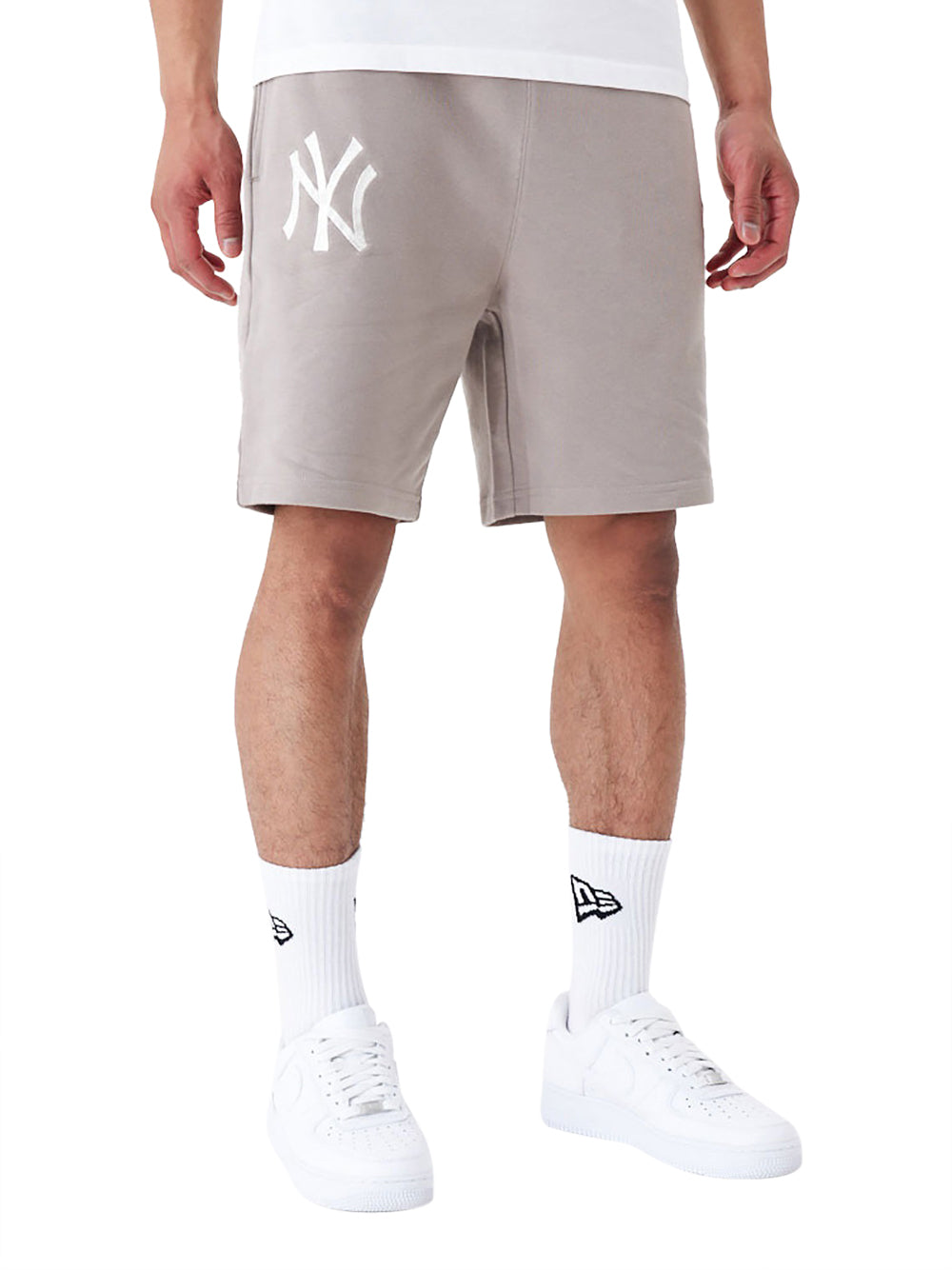 Shorts Sportivi New Era New York Yankees da Uomo - Beige