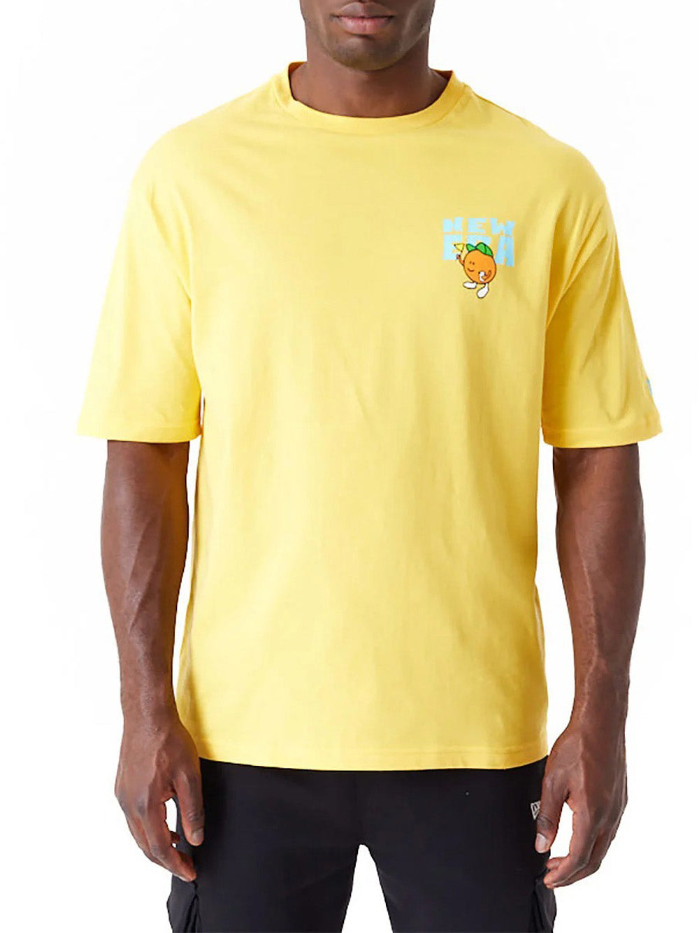 T-shirt New Era da Uomo - Giallo