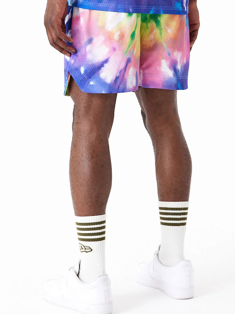 Shorts Sportivi New Era da Uomo - Multicolore