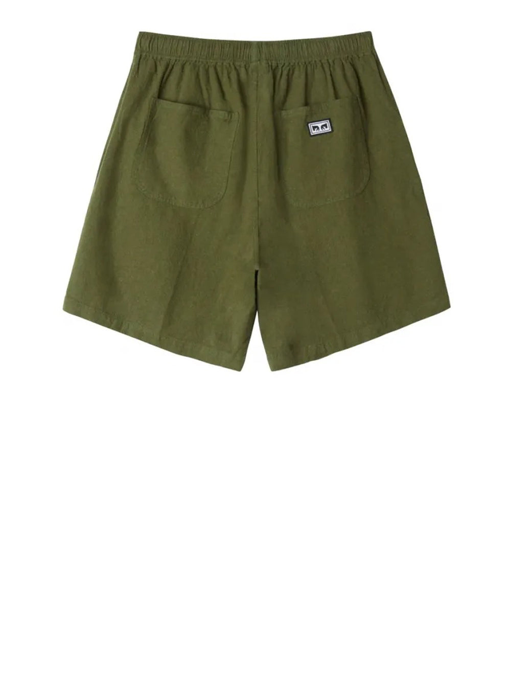 Bermuda Casual Obey Easy Linen da Uomo - Verde