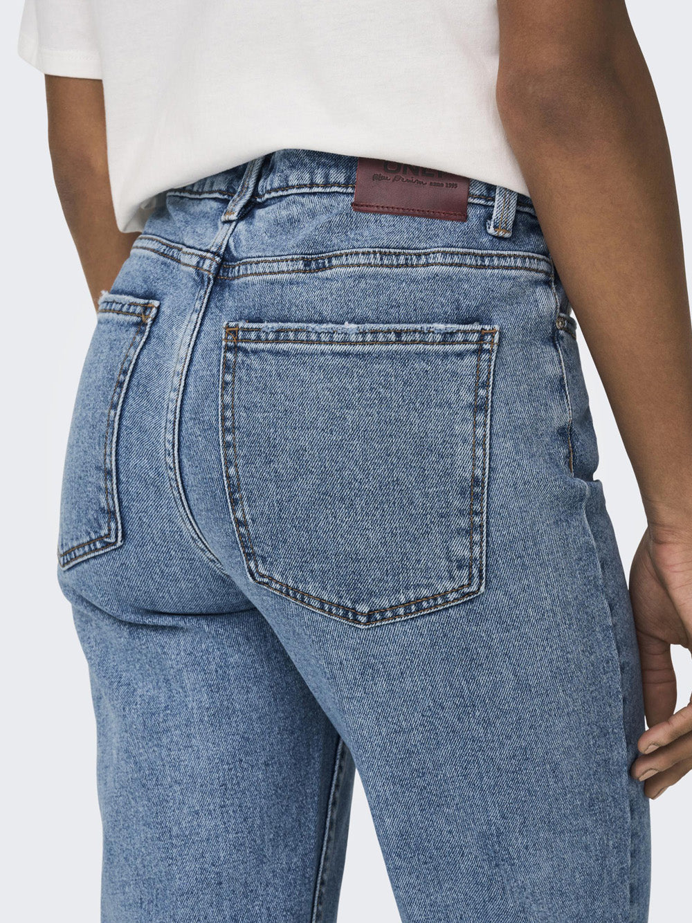 Jeans Mom Only da Donna - Denim