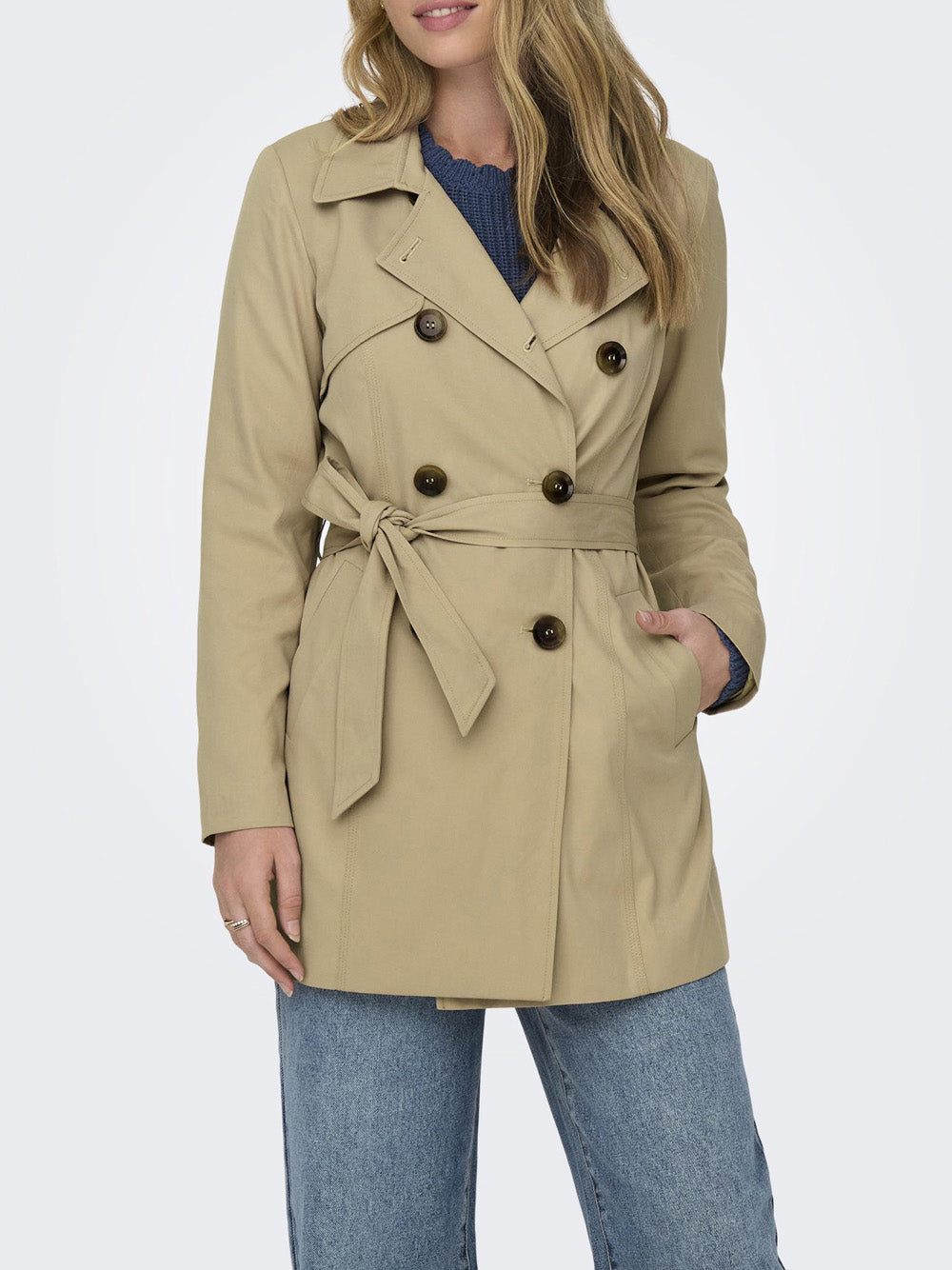 Trench Only da Donna - Beige