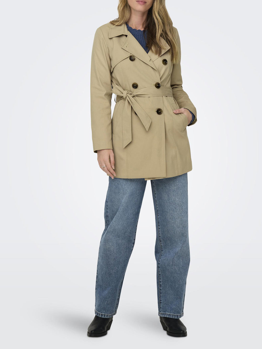 Trench Only da Donna - Beige