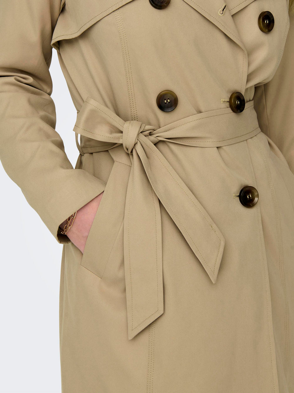 Trench Only da Donna - Beige