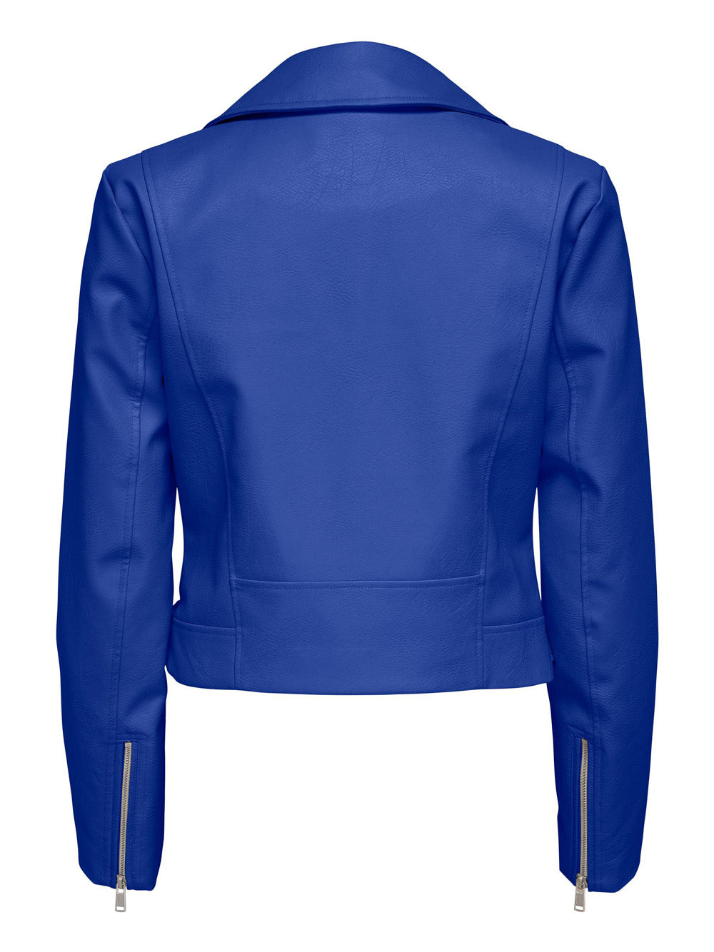 Giubbino di Pelle Only da Donna - Blu