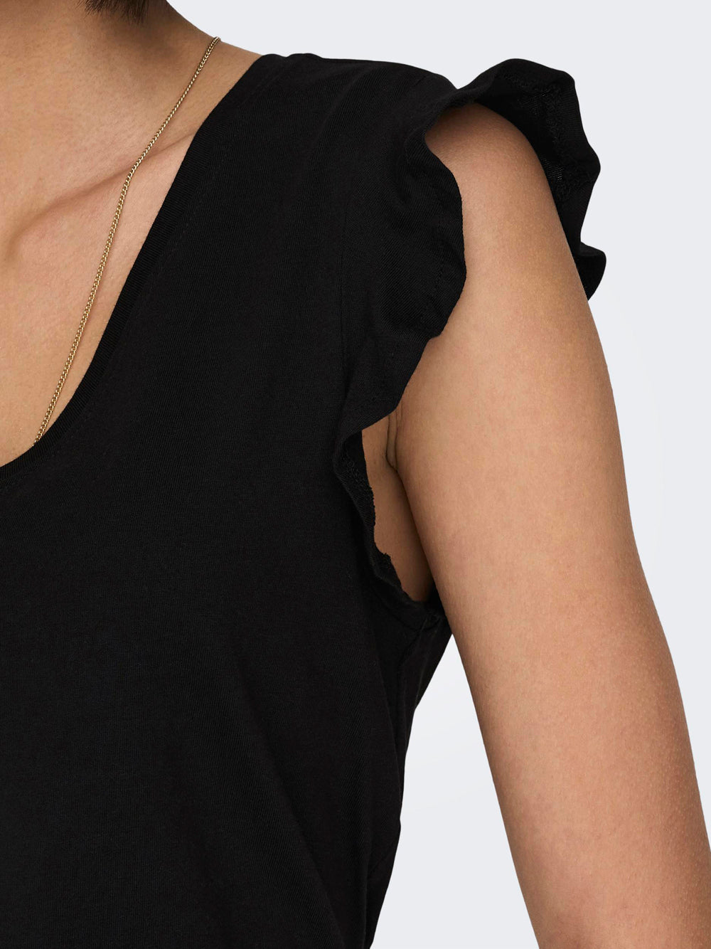 T-shirt Only da Donna - Nero