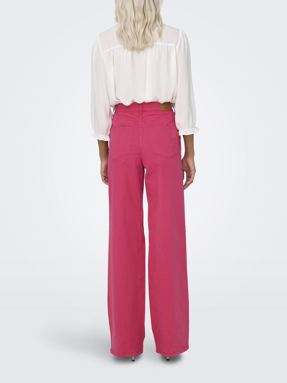 Jeans a Palazzo Only da Donna - Fuxia Fucsia