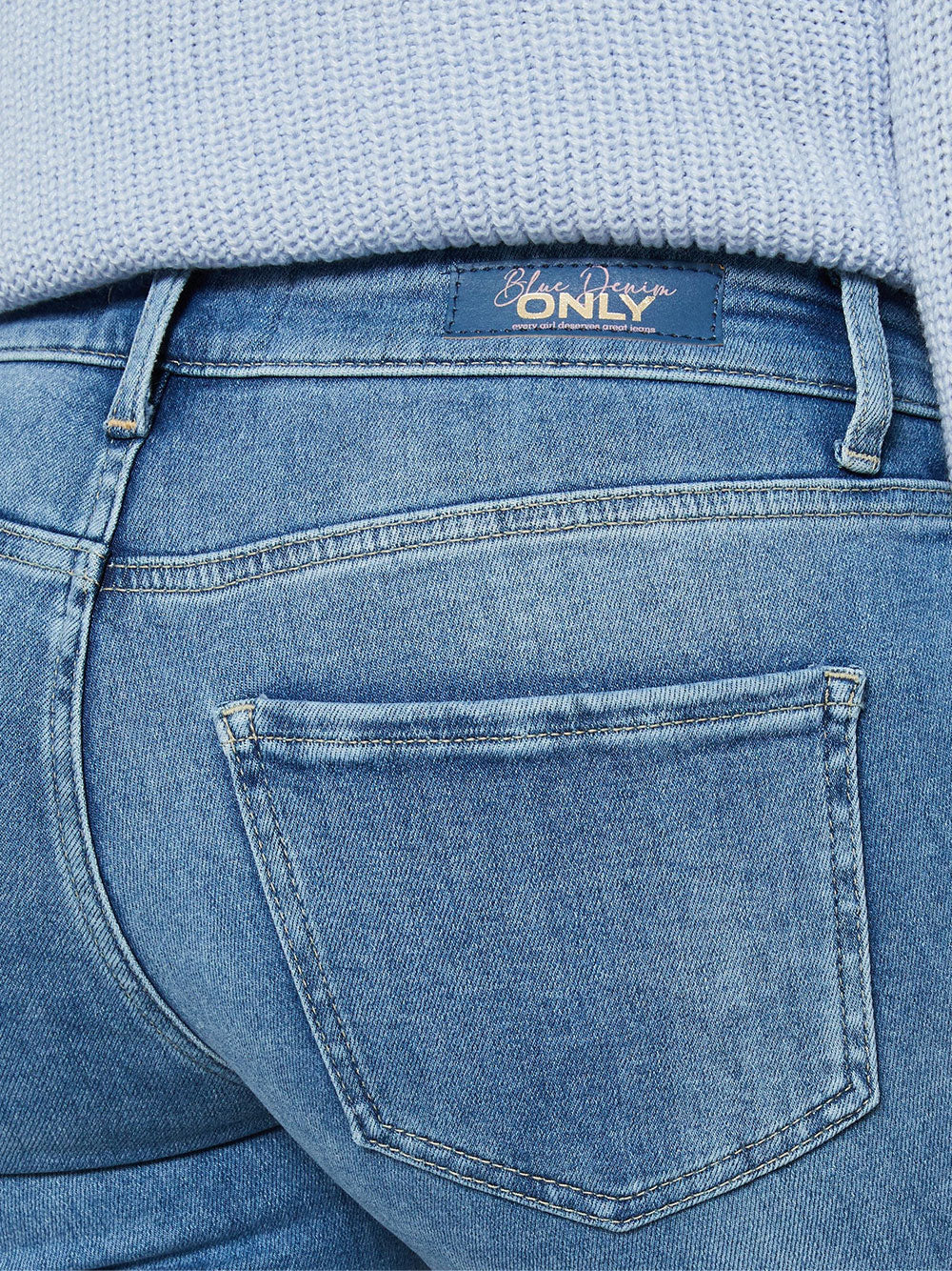 Jeans a Zampa Only da Donna - Denim